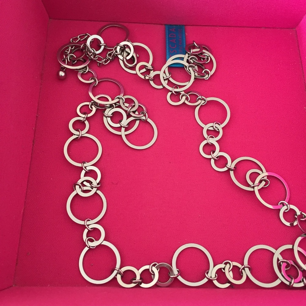 Long statement necklace
